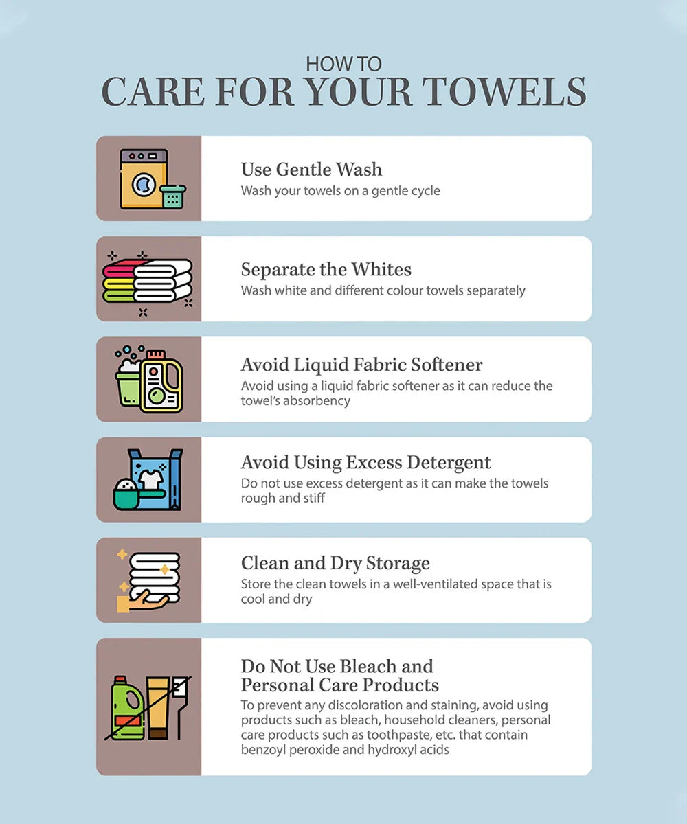 Weave & Decor Cotton Kitchen Towels Set of 2