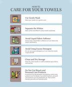 Weave & Decor White Pool Towel – Extra Absorbent, Soft & Long Lasting