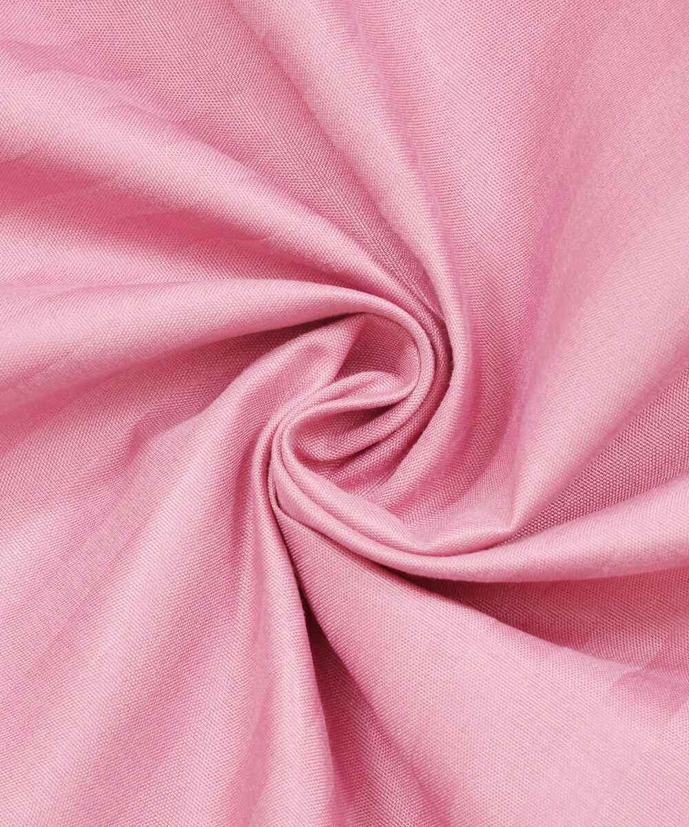Pink Satin Stripe King Size Bedsheet With 2 Pillow Covers