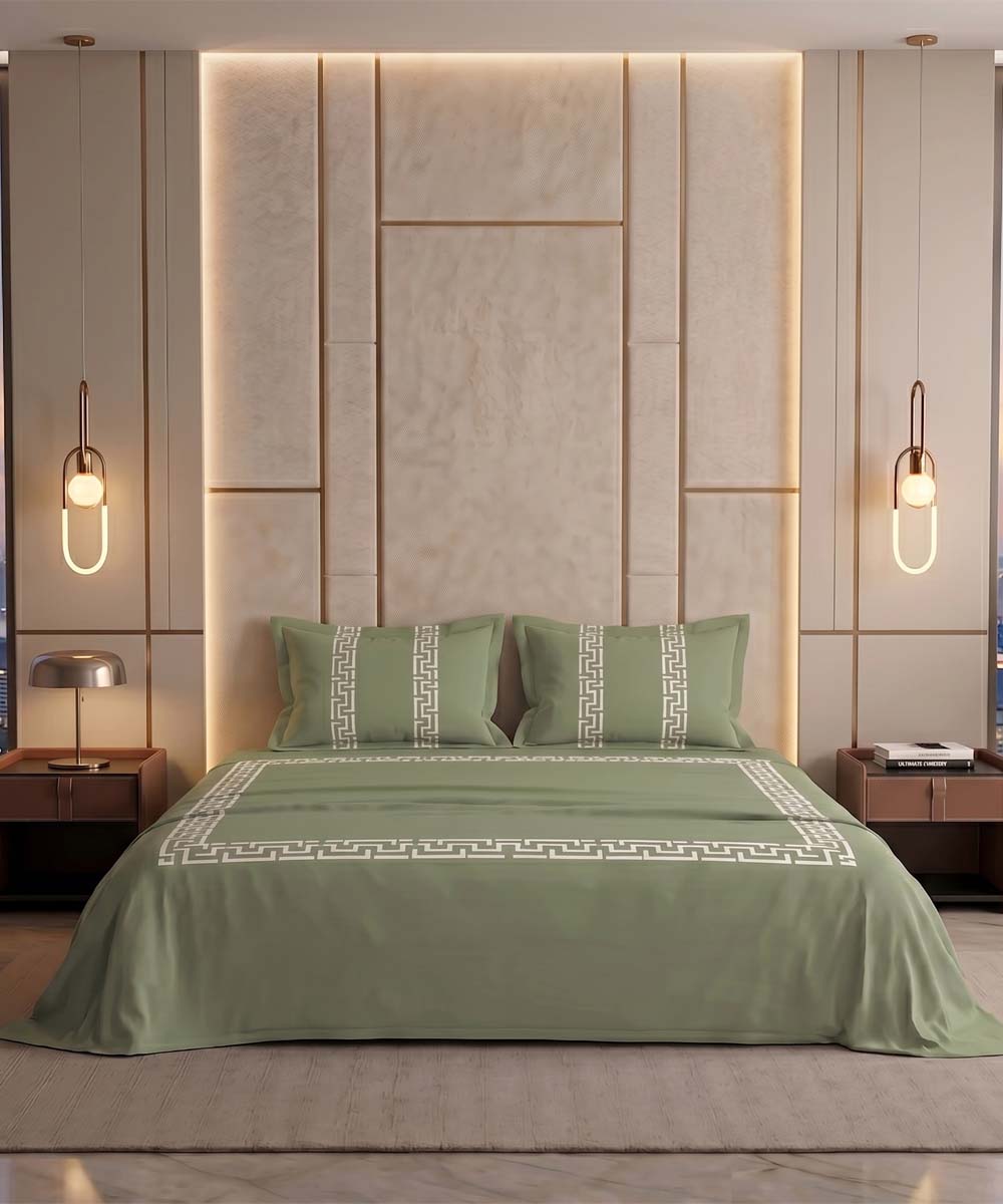 Green Elan Bedsheet Set