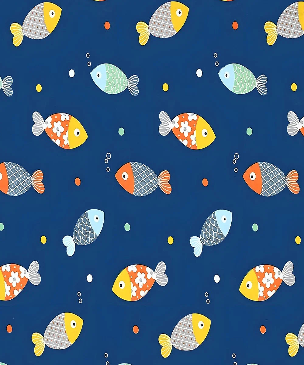 Ocean Adventure Kids Fitted Bedsheet With Pillow Cover