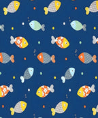 Ocean Adventure Kids Fitted Bedsheet With Pillow Cover
