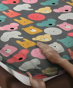 Jungle Book Kids Flat Bedsheet With Pillow Covers