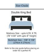 Red Satin Stripe King Size Bedsheet With 2 Pillow Covers