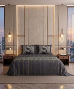 Royal Sapphire Bedsheet Set