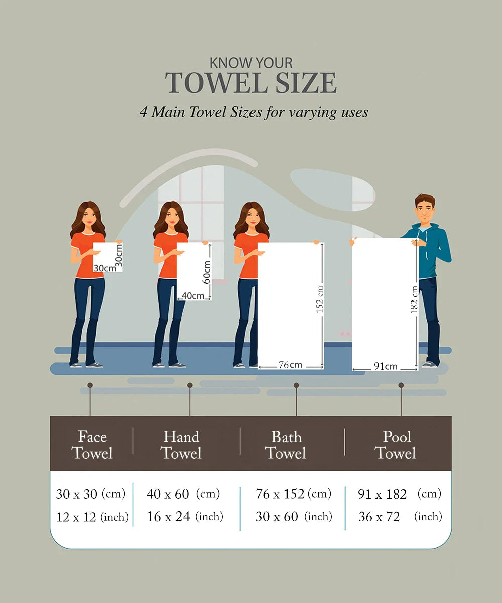 Weave & Decor Red Pool Towel – Extra Absorbent, Soft & Long Lasting